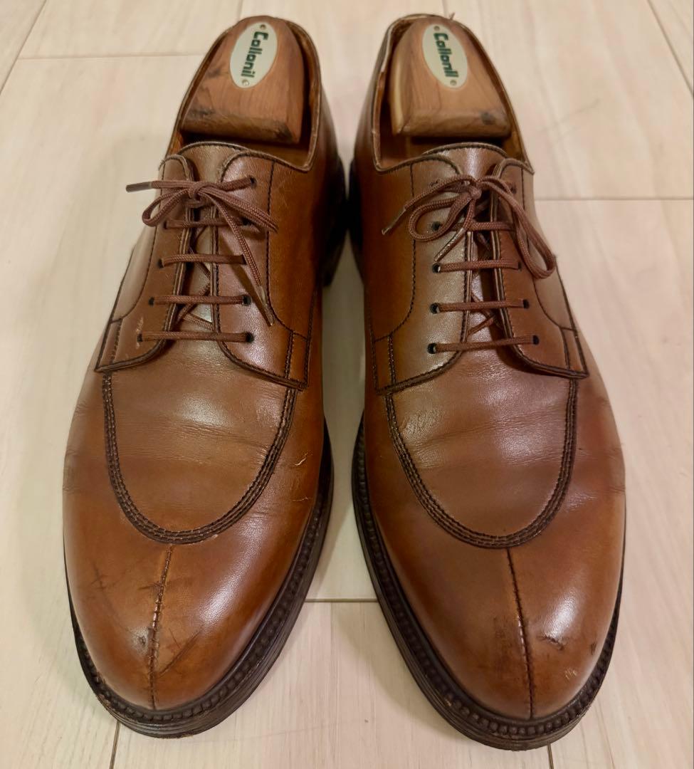 JMウエストン ハーフハント　Uチップ ブラウン 茶 シューズ