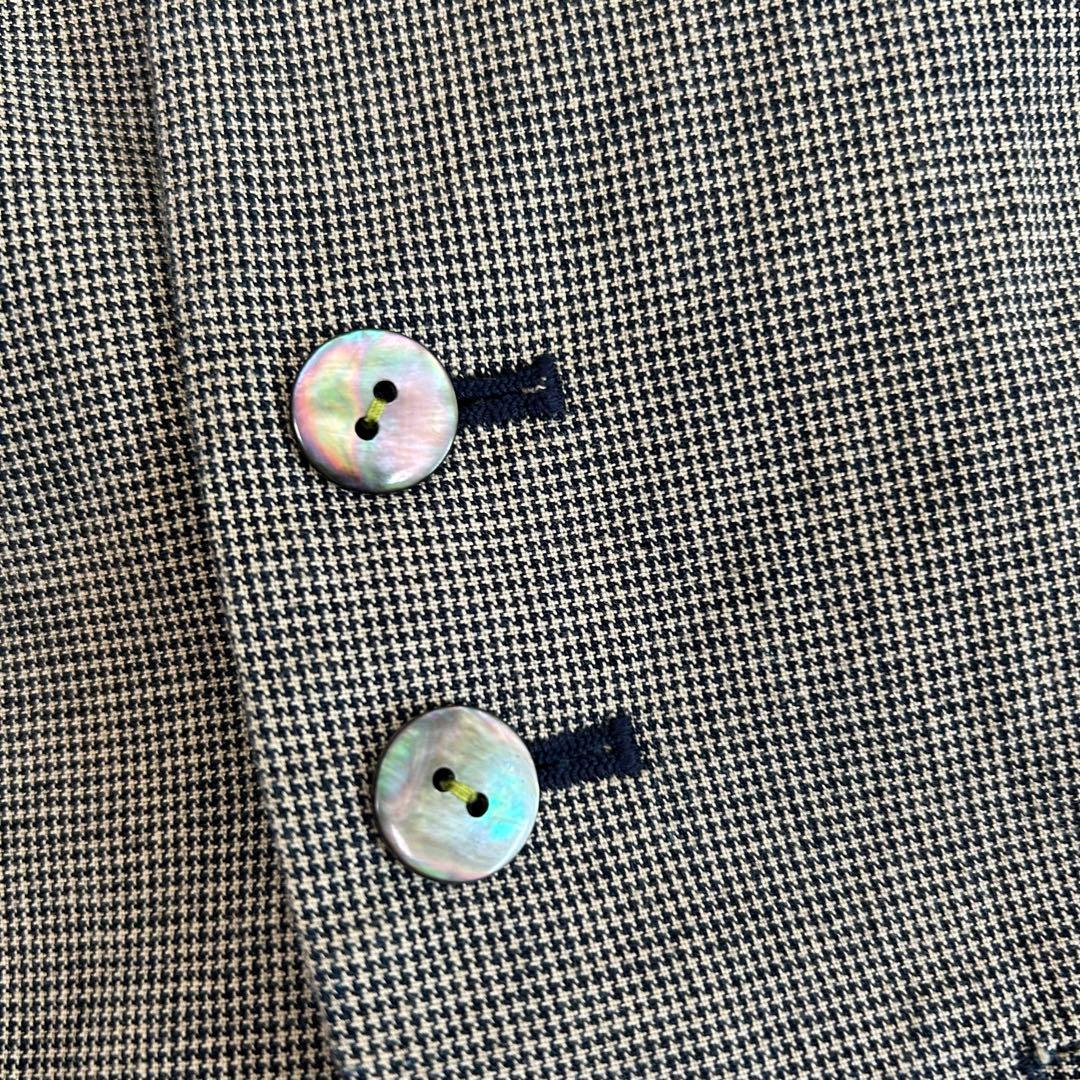 【Pallas Palace】パラスパレス 千鳥格子 ノーカラージャケット