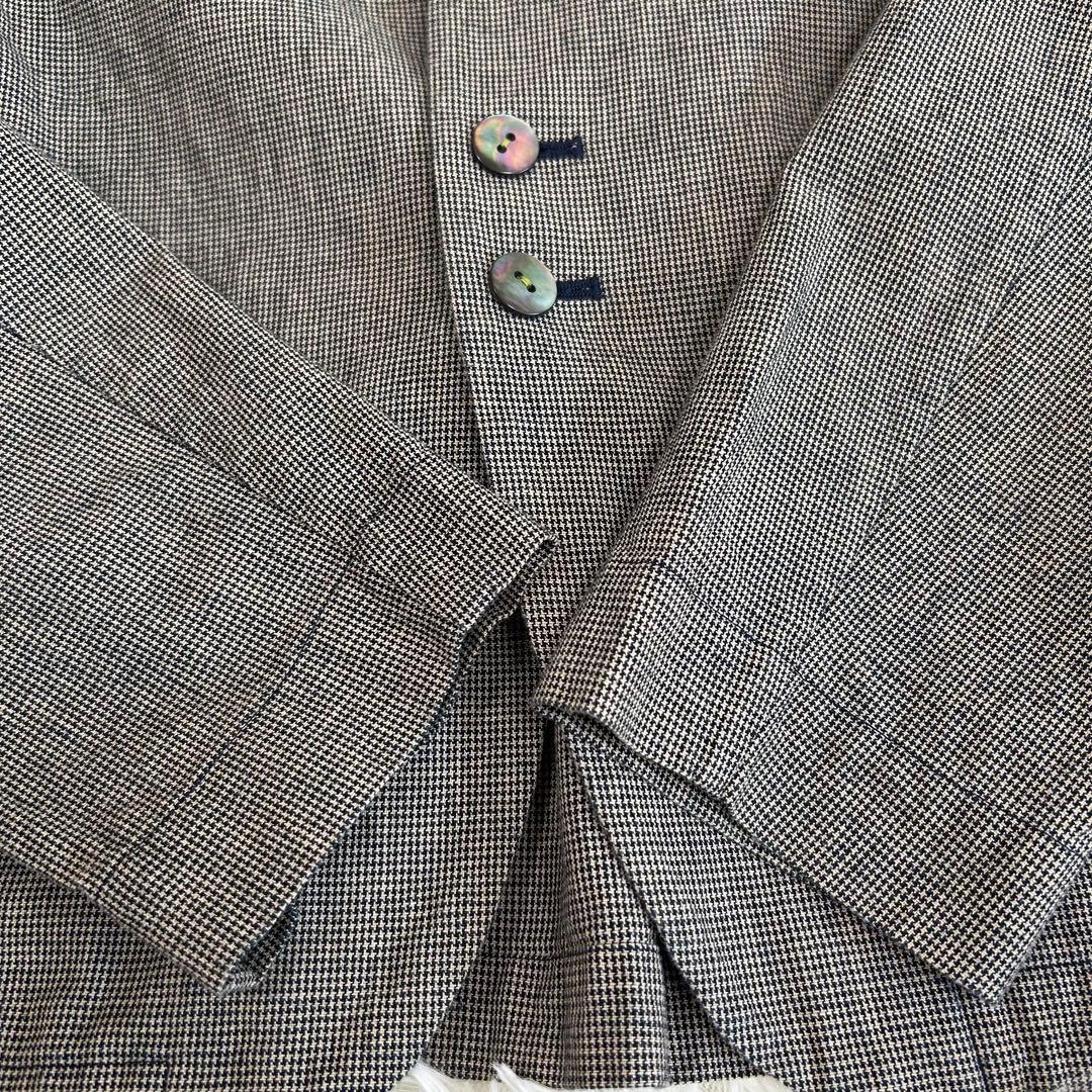 【Pallas Palace】パラスパレス 千鳥格子 ノーカラージャケット