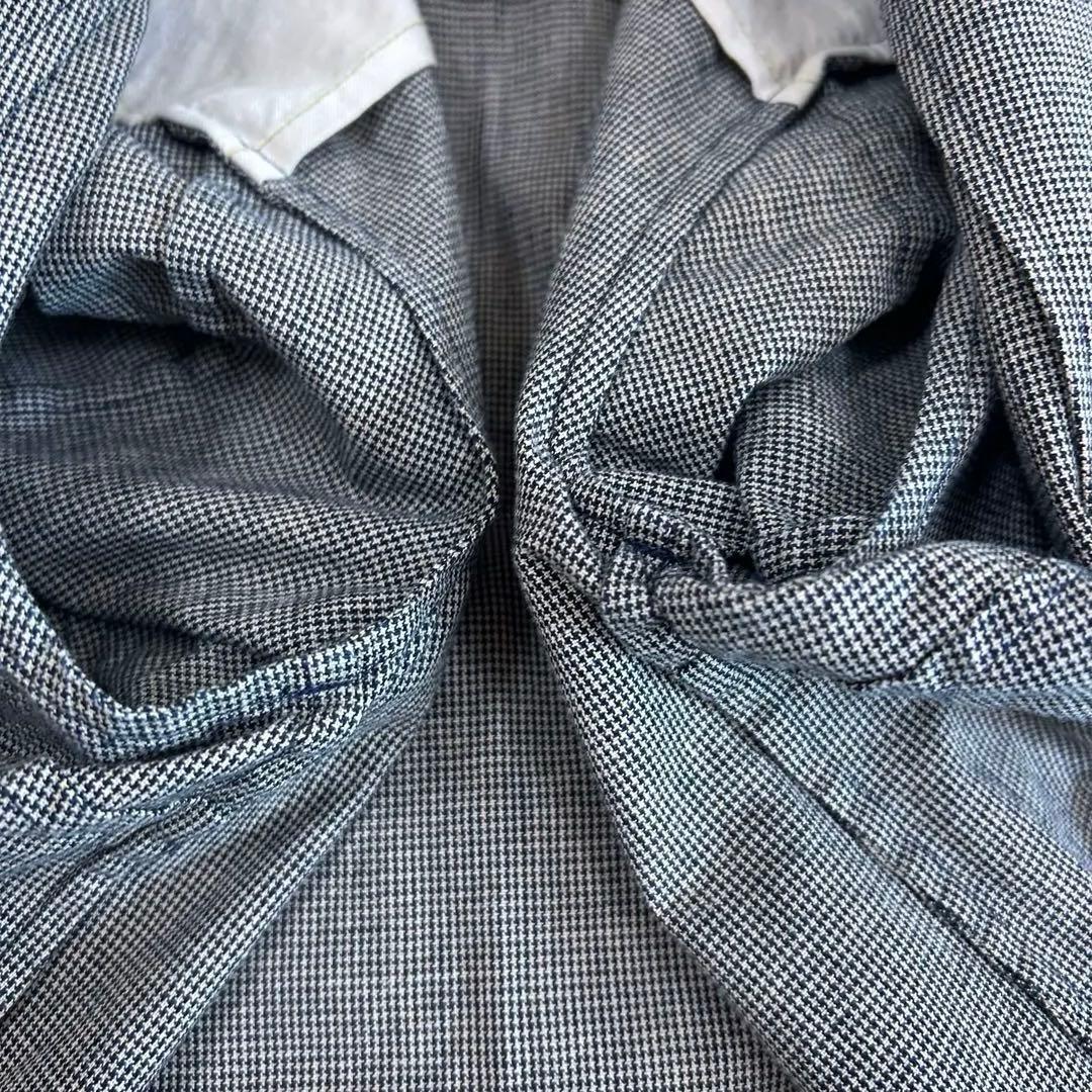 【Pallas Palace】パラスパレス 千鳥格子 ノーカラージャケット