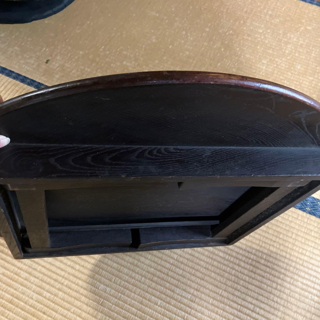 昭和レトロちゃぶ台　円形　折りたたみ