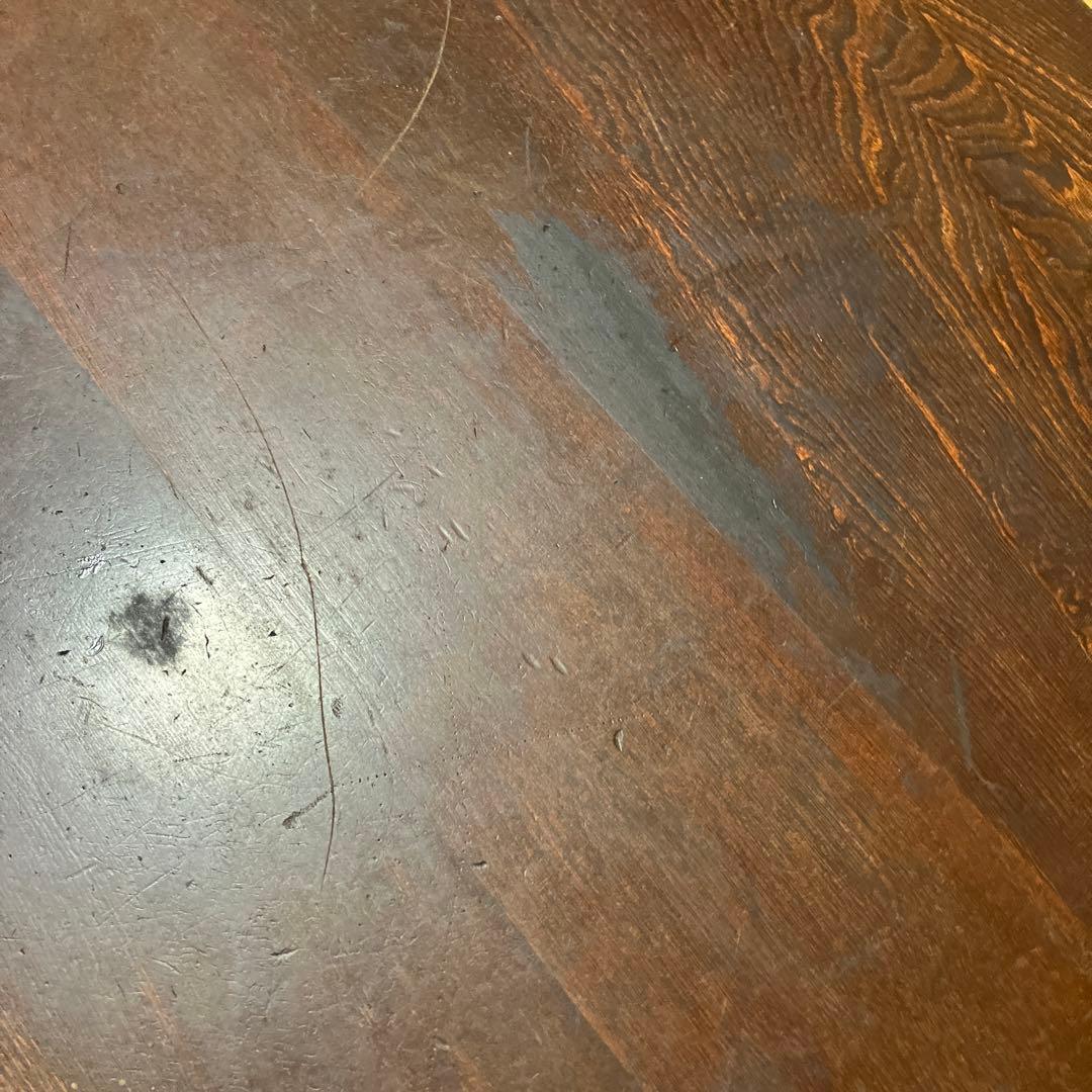 昭和レトロちゃぶ台　円形　折りたたみ