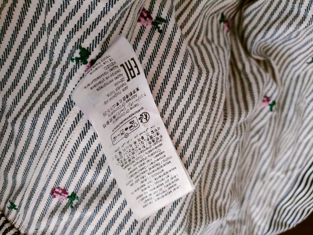 KENZO Paris NIGO ピクセルデニムジャケット