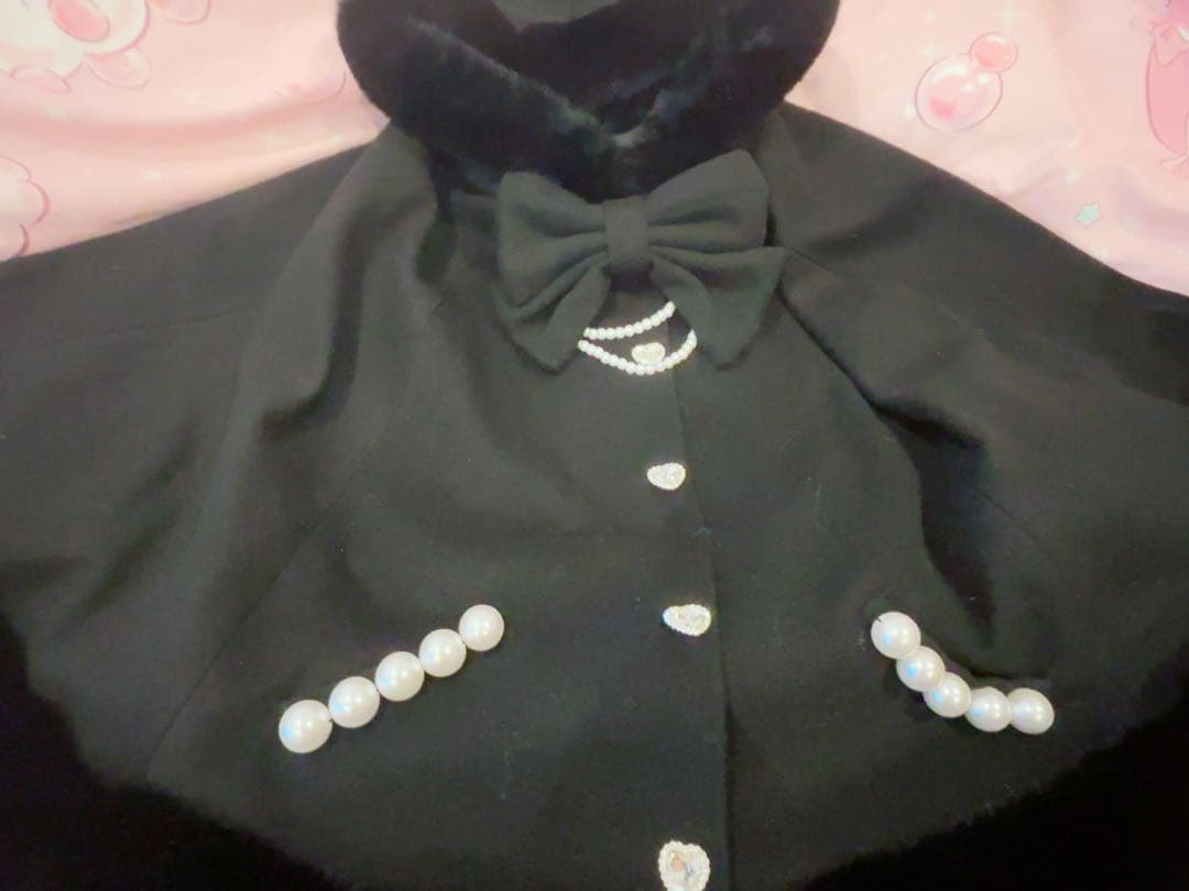 MARS ポンチョコート♡ブラック