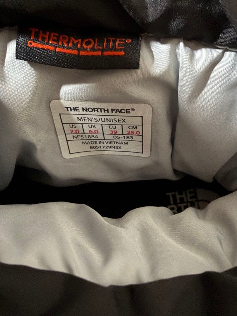 THE NORTH FACE ヌプシショートブーツ25cm