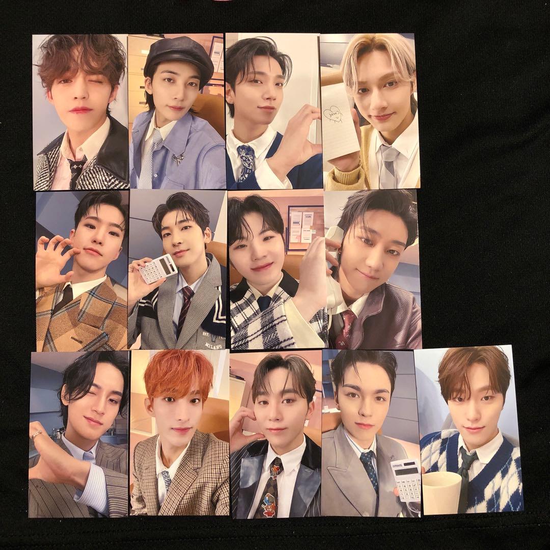 FML carat盤　ユニバ　トレカ　コンプリート　コンプ　seventeen