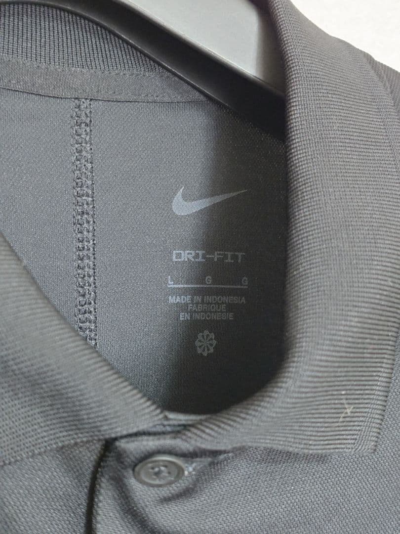 読売ジャイアンツ ナイキ オーセンティック ブラック 移動用ポロシャツ L