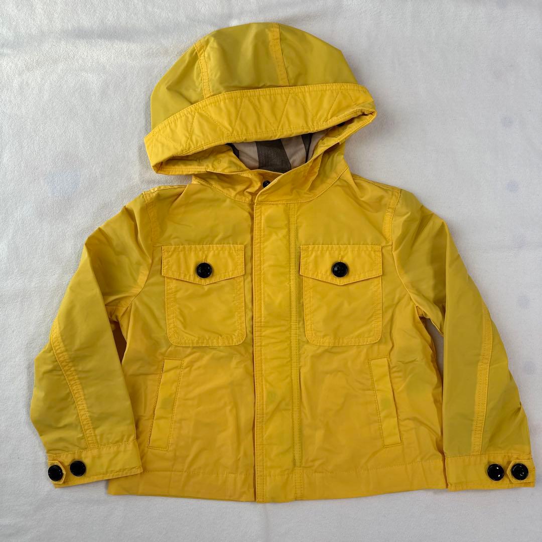 BURBERRY ウィンドブレーカー　4Y 104cm イエロー