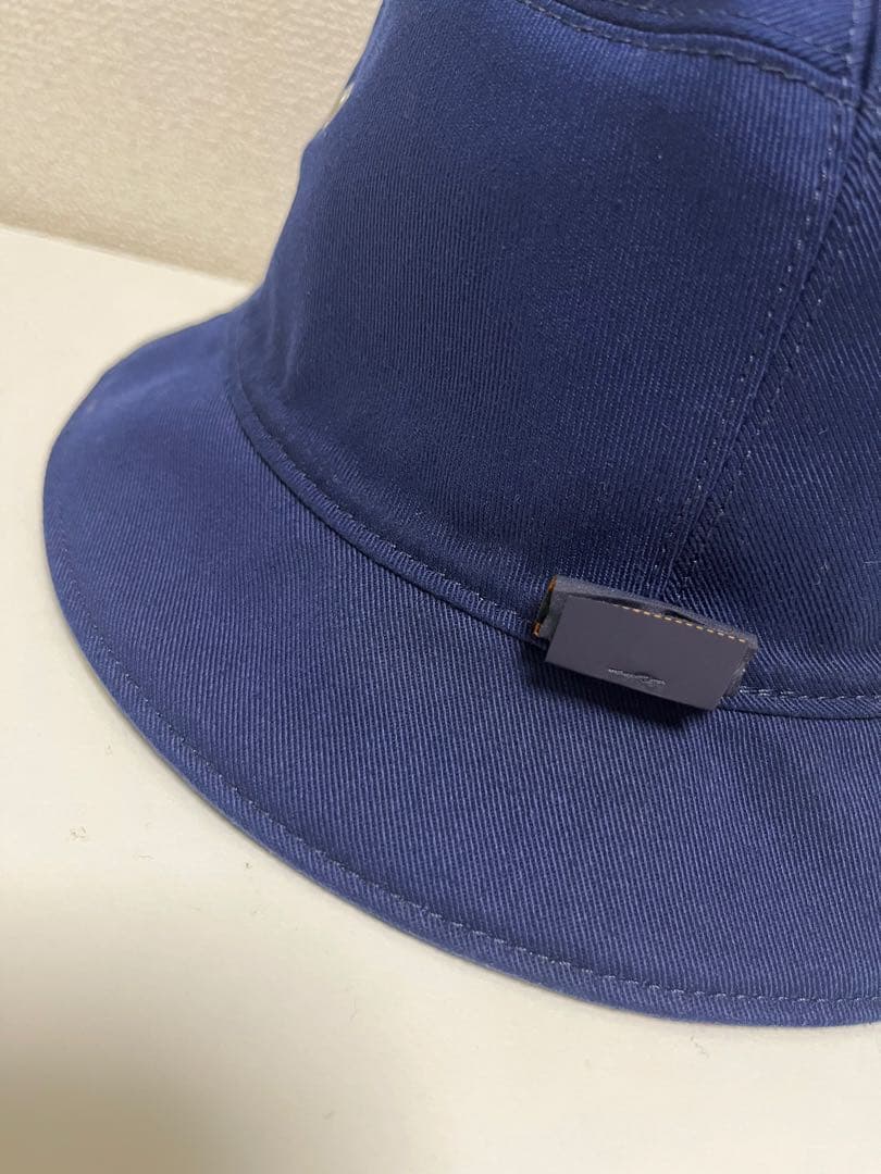 美品　ルイヴィトン バケハ　リバーシブル　ブルー　ネイビー