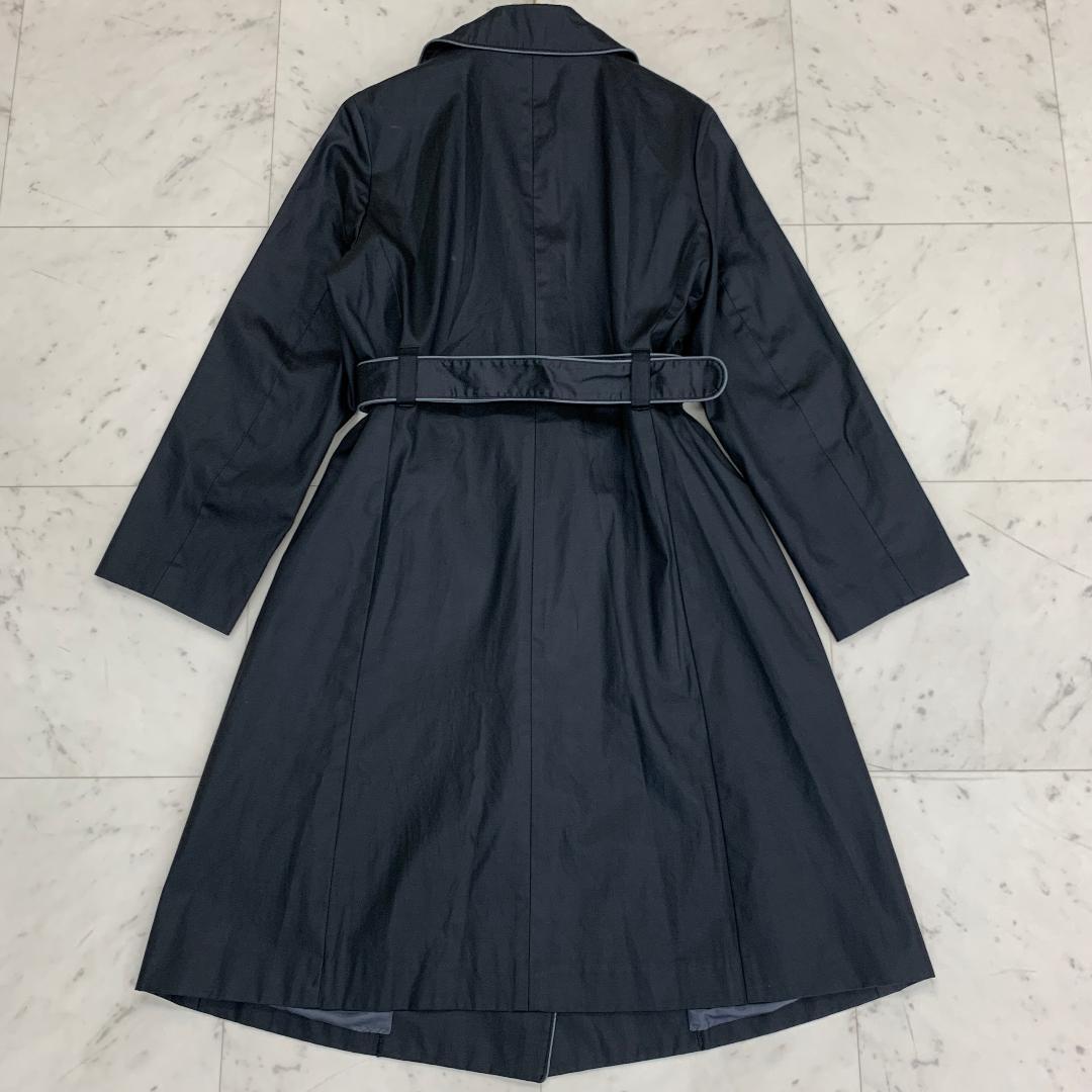23区 ニジュウサンク トレンチコート 46 3XLサイズ ベルト付き コットン