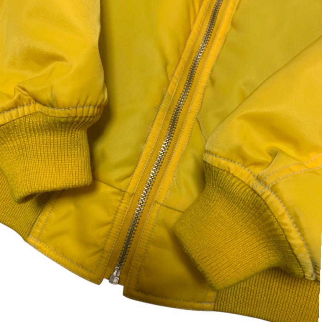 YELLOW CORN MA-1タイプ　バイクジャケット　サイズM