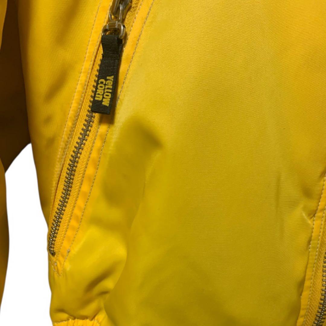 YELLOW CORN MA-1タイプ　バイクジャケット　サイズM