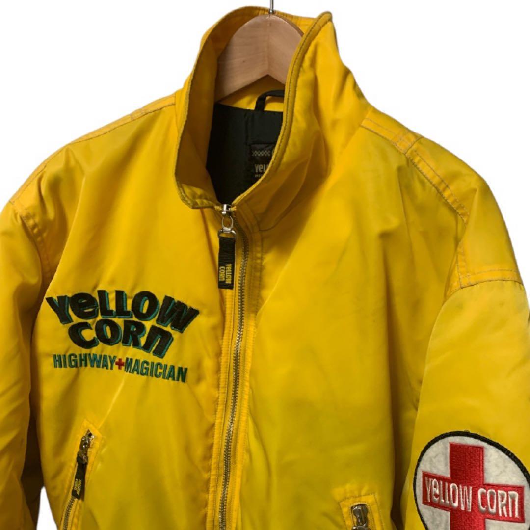 YELLOW CORN MA-1タイプ　バイクジャケット　サイズM