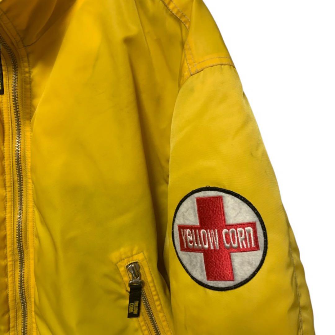YELLOW CORN MA-1タイプ　バイクジャケット　サイズM