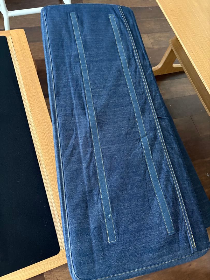 【送料込み】無印リビングでもダイニングでも使えるベンチ