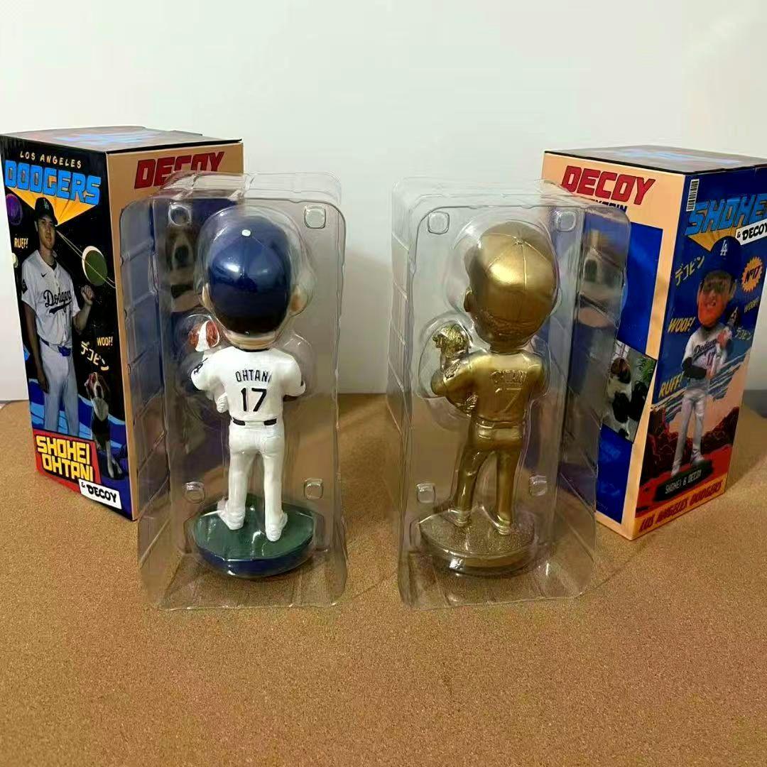 限定品金色 大谷翔平 デコピン バブルヘッド +大谷翔平 デコピン ボブルヘッド
