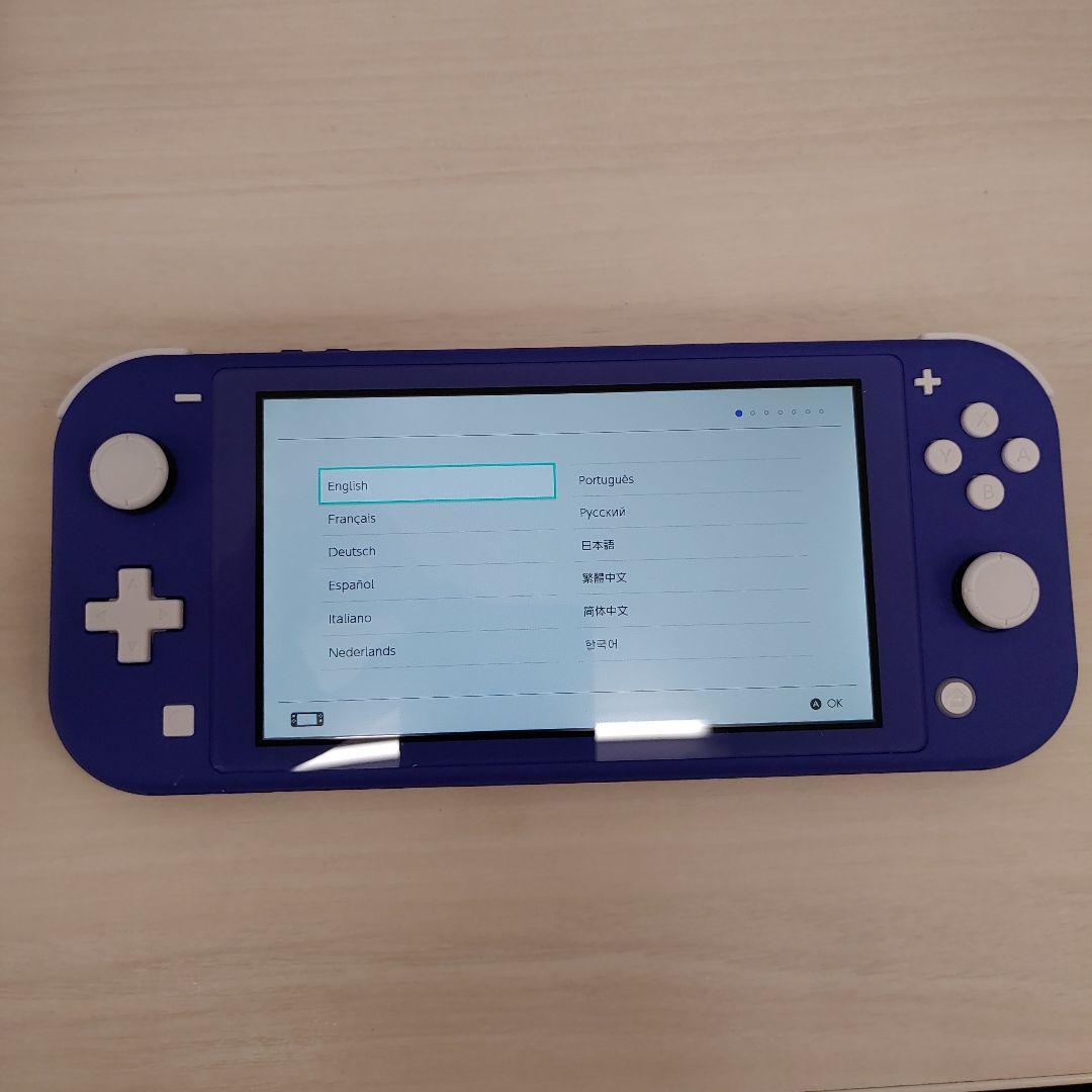 9031　Nintendo Switch Lite ブルー