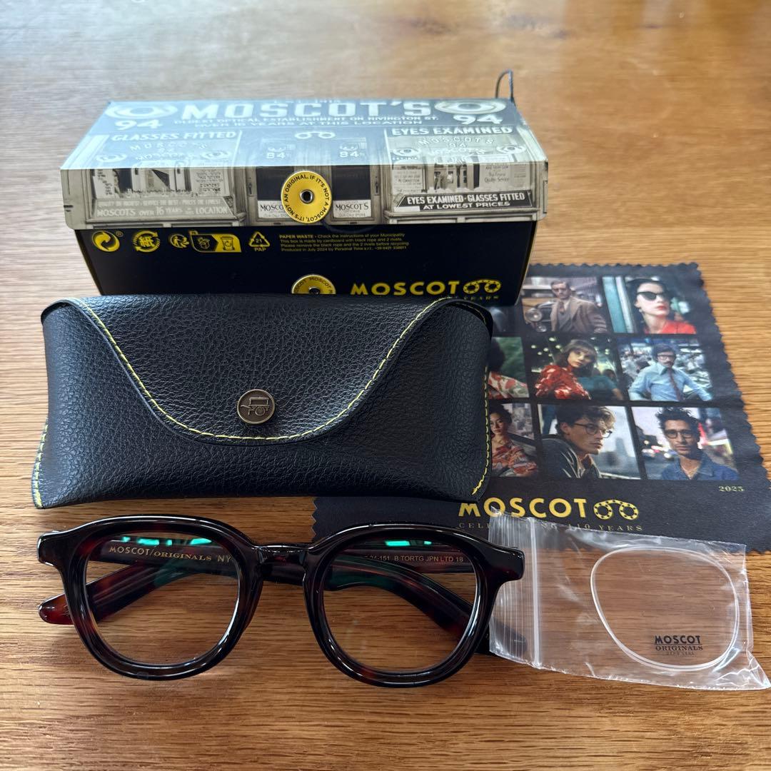 【希少・完売品】MOSCOT DAHVEN JPN LTD 18 B TORTG