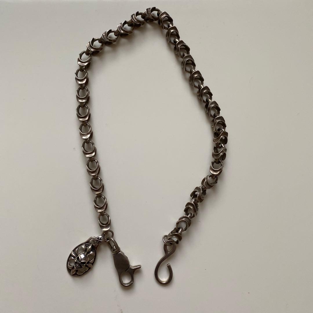 期間限定値下げ　ウォレットチェーン　シルバー925 ペンダントトップセット