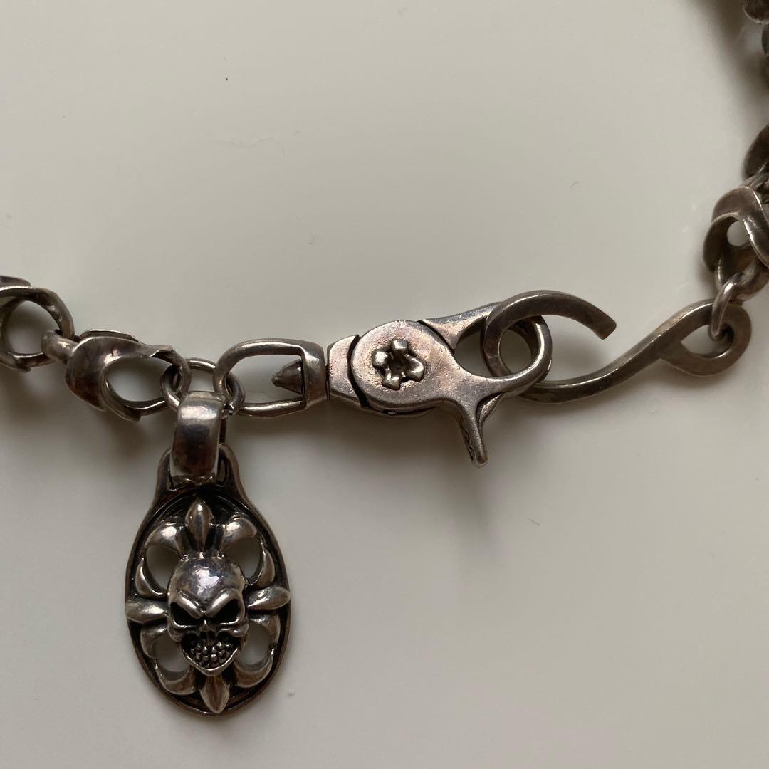 期間限定値下げ　ウォレットチェーン　シルバー925 ペンダントトップセット