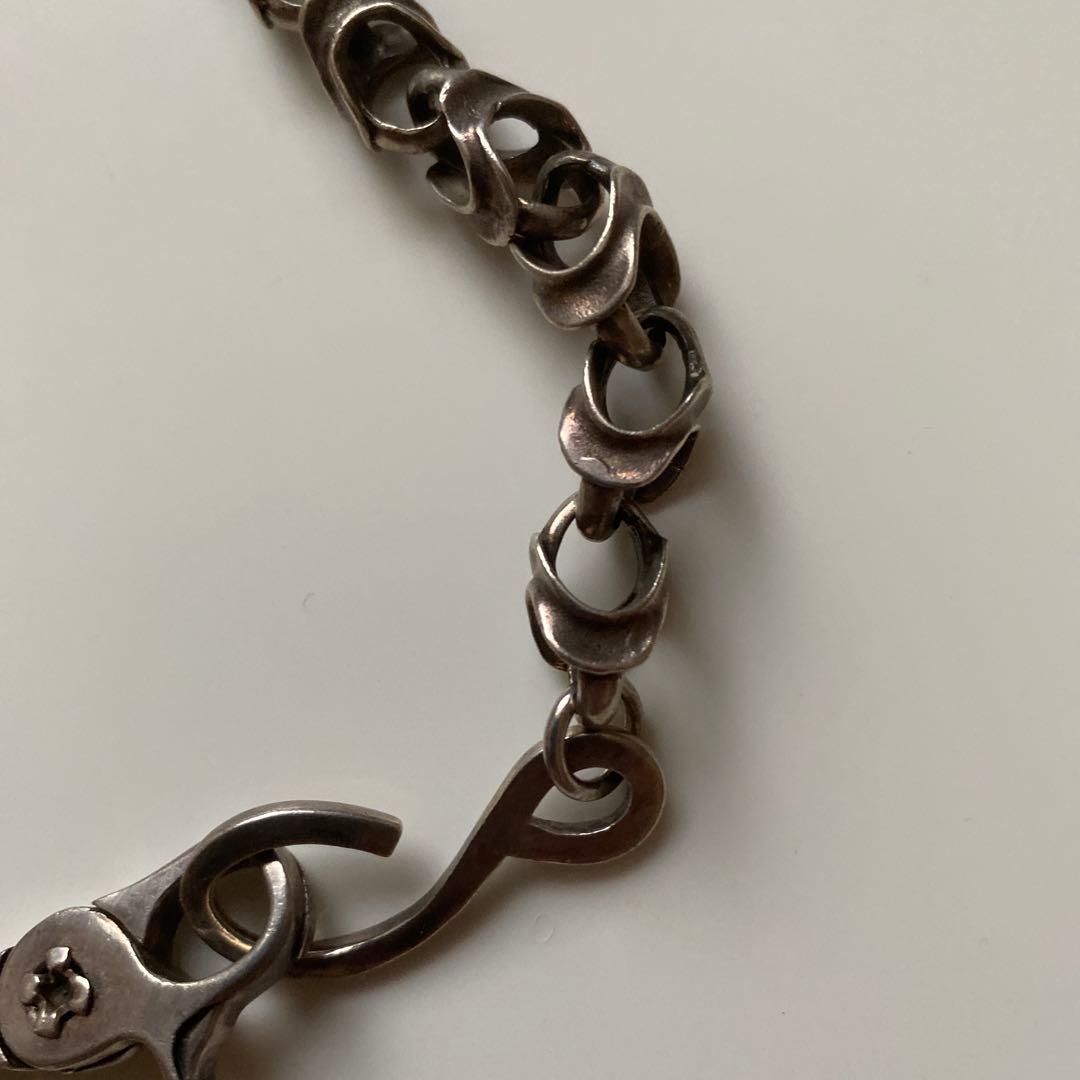 期間限定値下げ　ウォレットチェーン　シルバー925 ペンダントトップセット