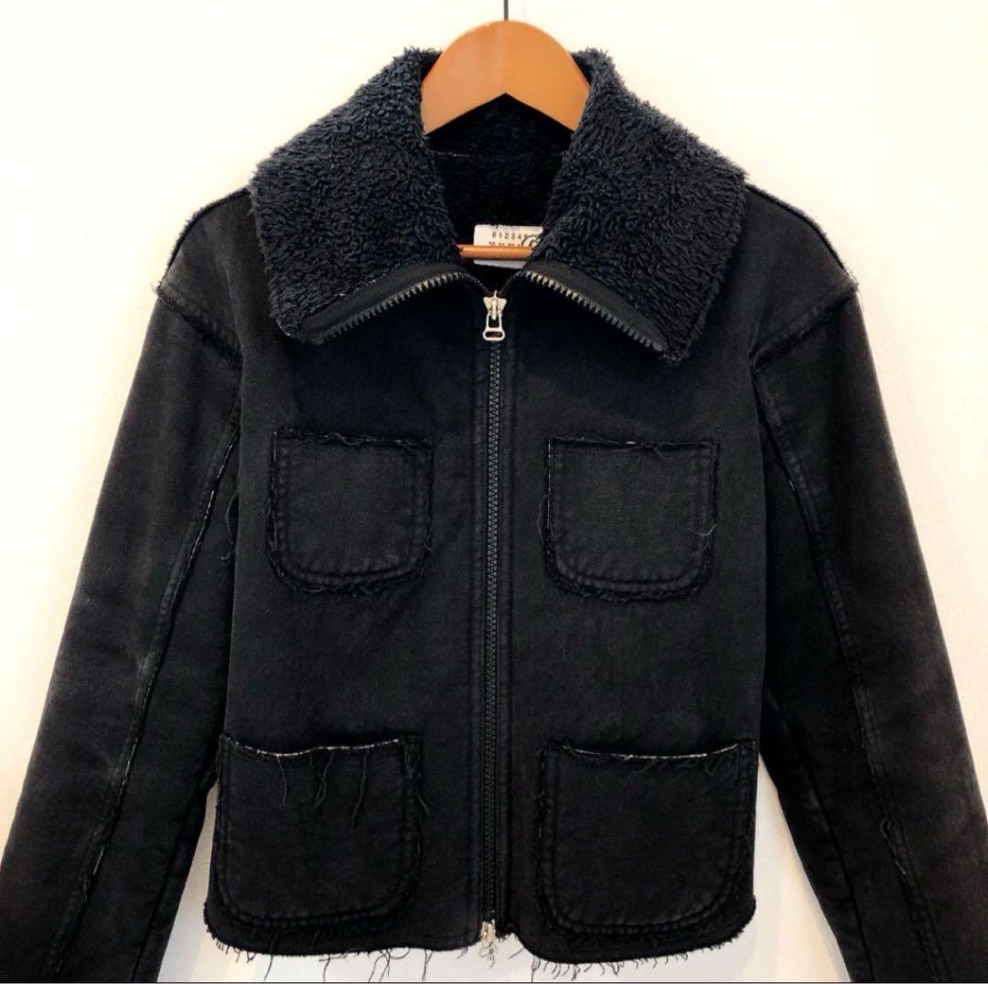 マルタン マルジェラ 06aw 裏ボア フルジップ デニムジャケット ここのえ期