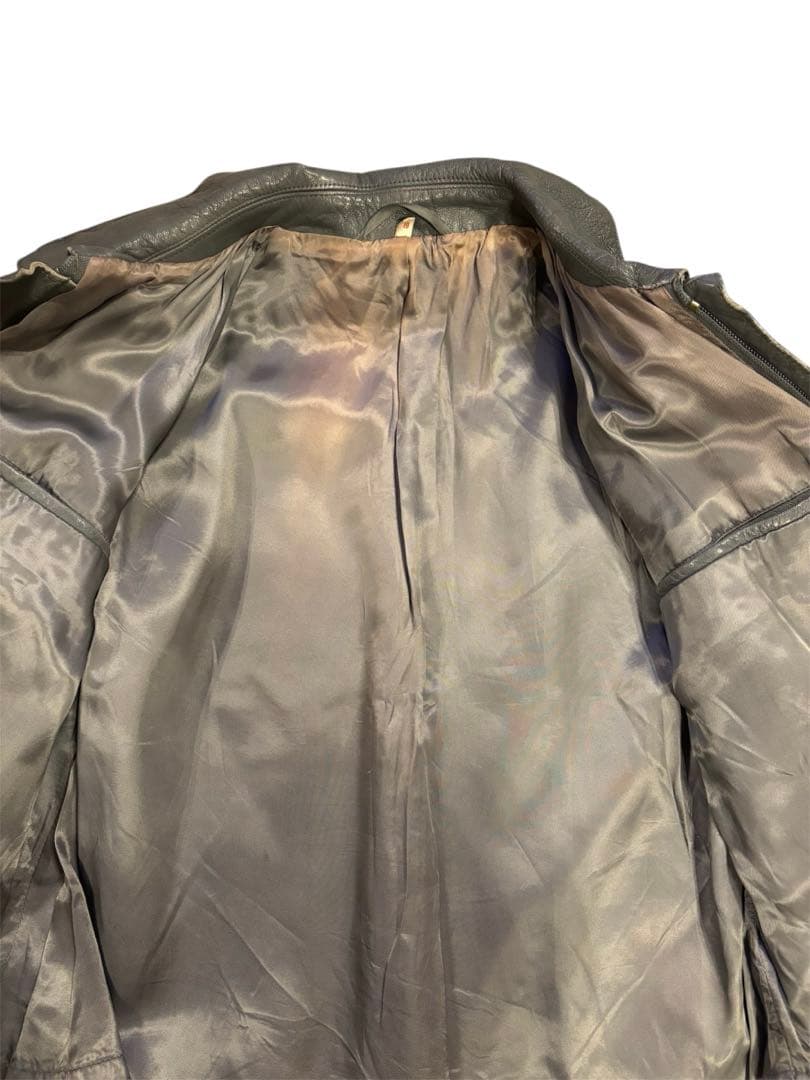 ドイツ軍　サブマリン レザージャケット ショート丈 ヴィンテージ 古着 牛革