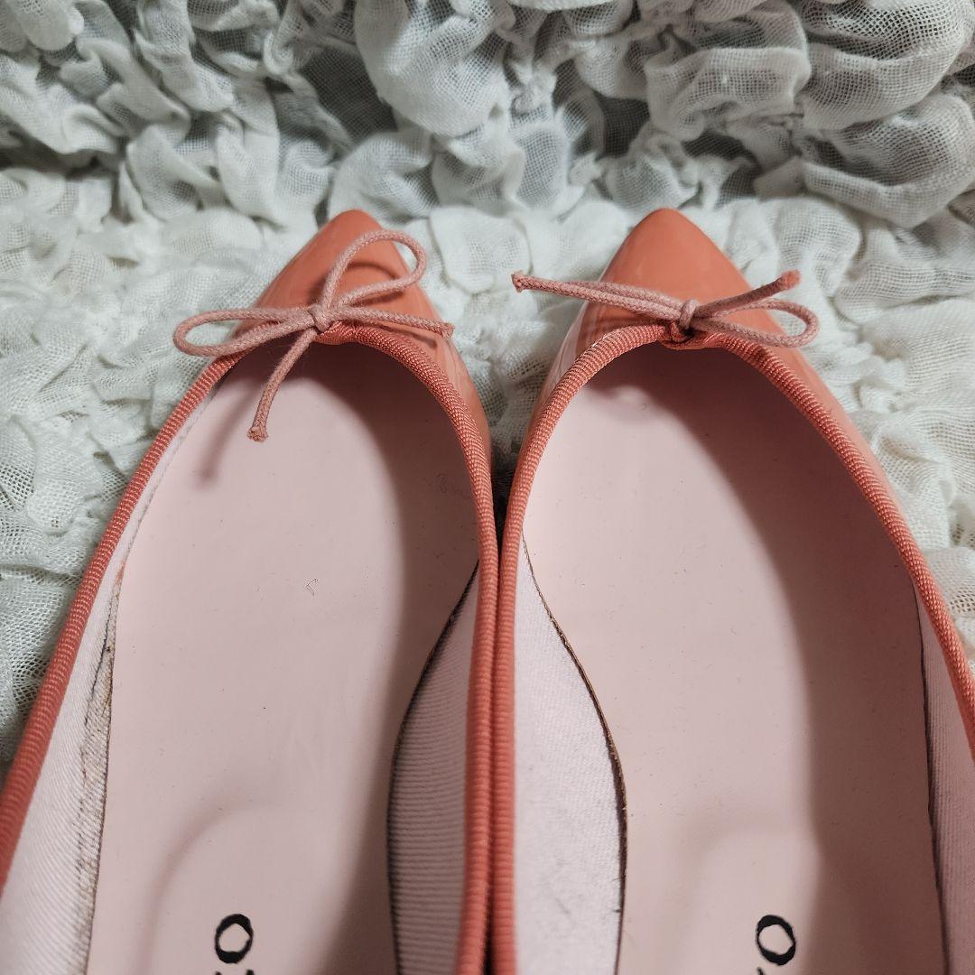 美品 レペット ブリジット ポインテッドトゥ バレェ フラット パンプス