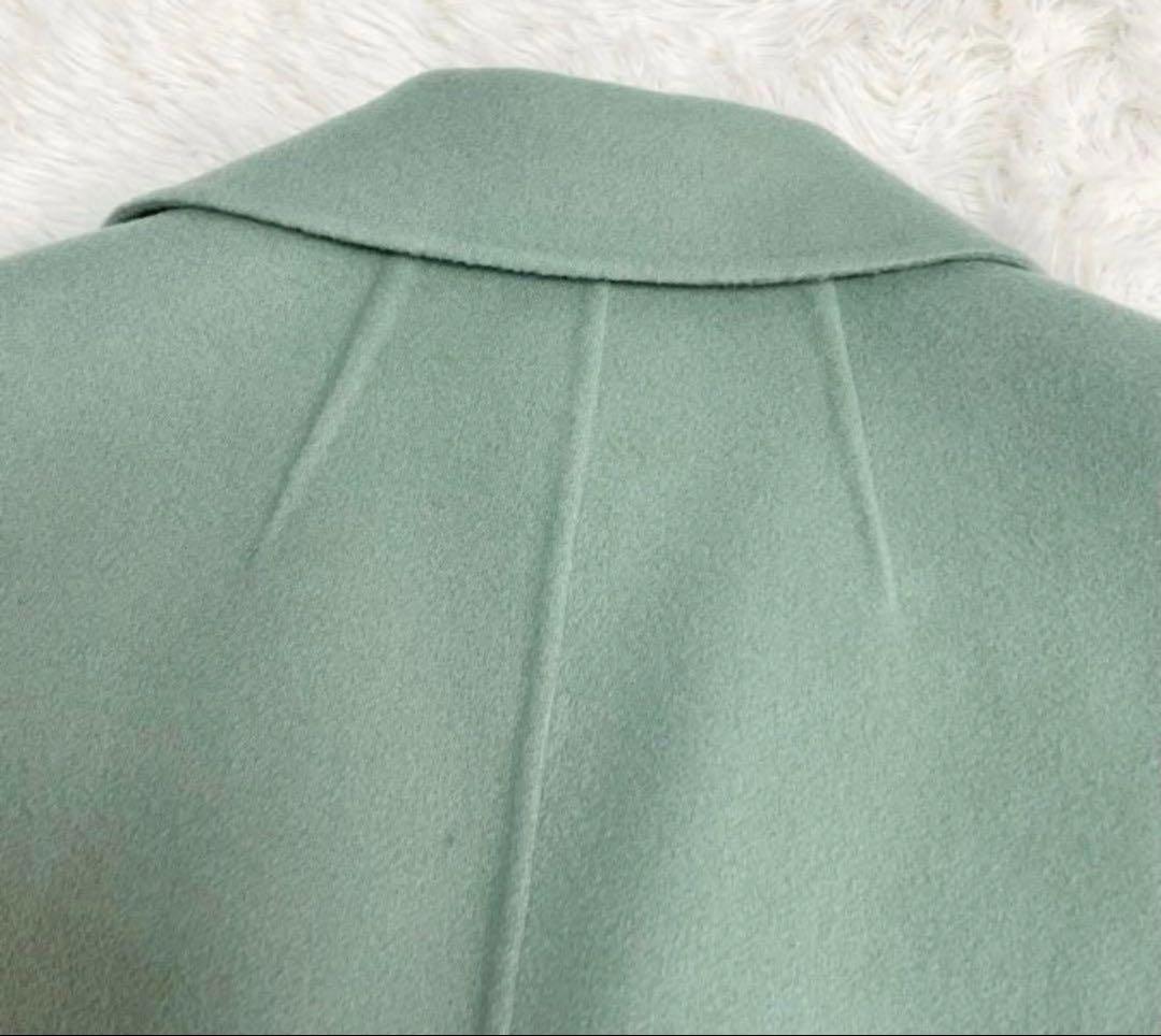 セオリー　ウール　カシミヤ　ダブルフェイスコート　カシミヤ混　Pコート　22AW