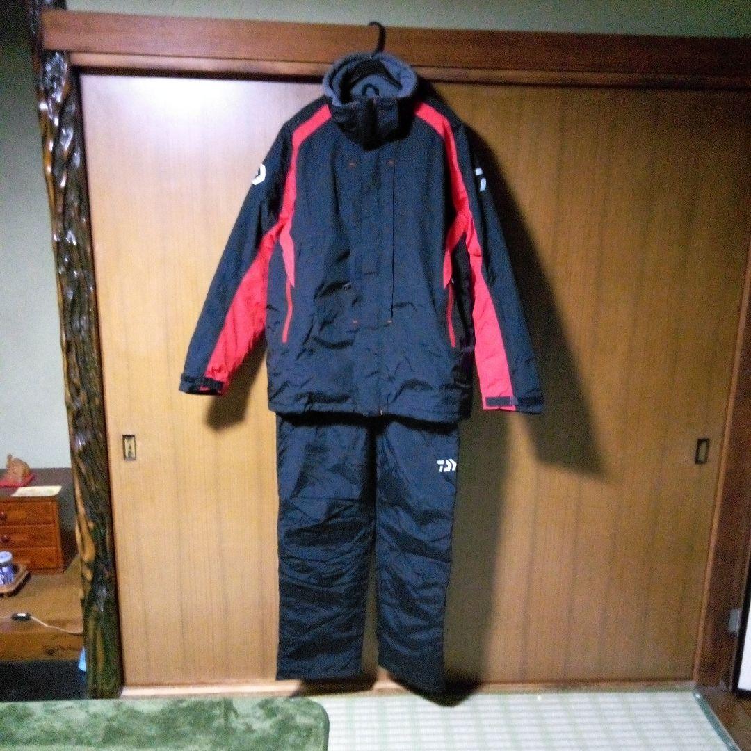 ダイワ防水防寒スーツ（DW-3405) 　サイズ2XL 透湿防水加工　ブラック