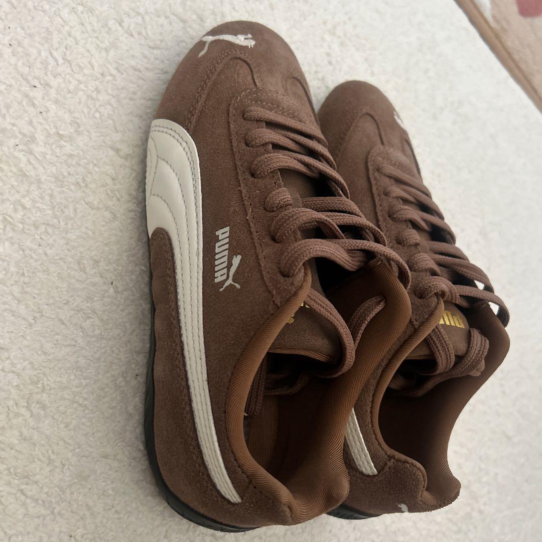 PUMA ユニセックス スピードキャット OG スニーカー　ブラウン