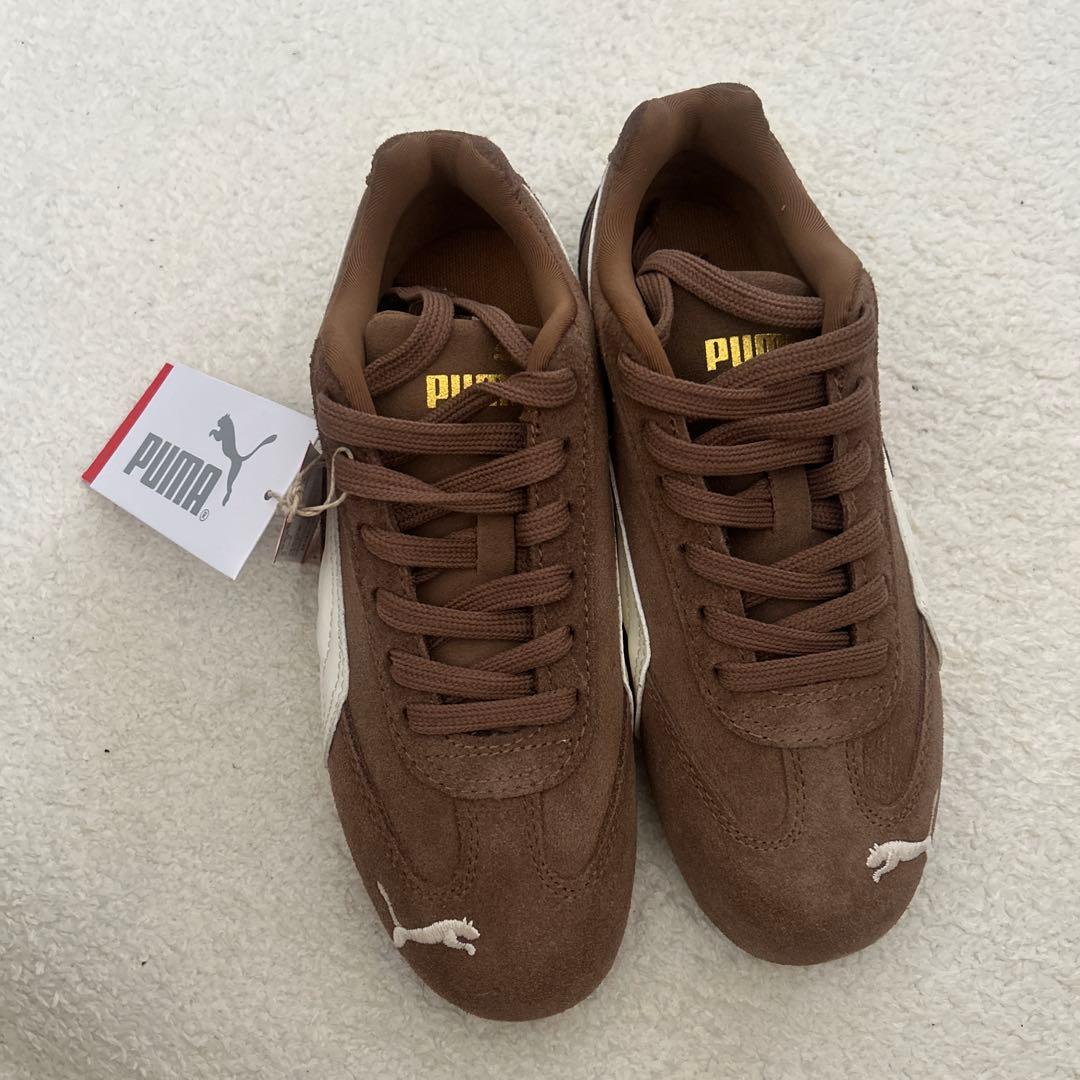 PUMA ユニセックス スピードキャット OG スニーカー　ブラウン