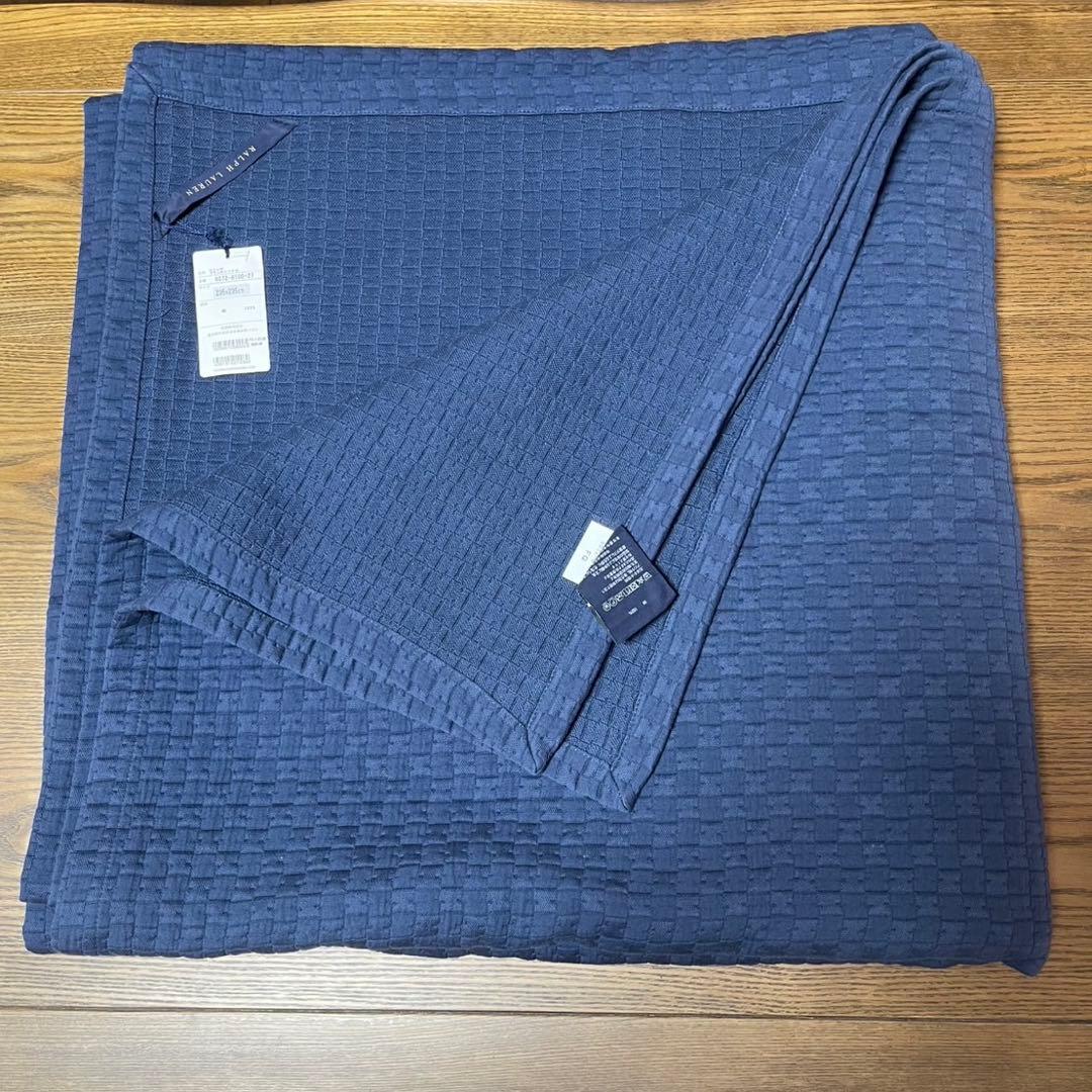 ラルフローレンホームエリッサブランケット　ベットカバー　綿100% ポルトガル製