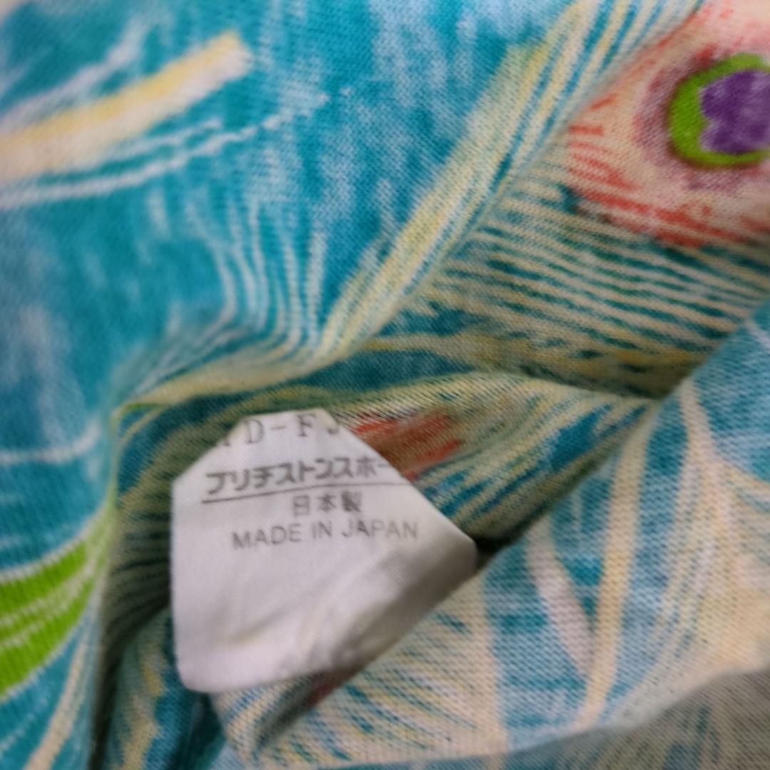 J's JUMBO ジャンボ尾崎 総柄　ポロシャツ 花柄　刺繍　サイズXL