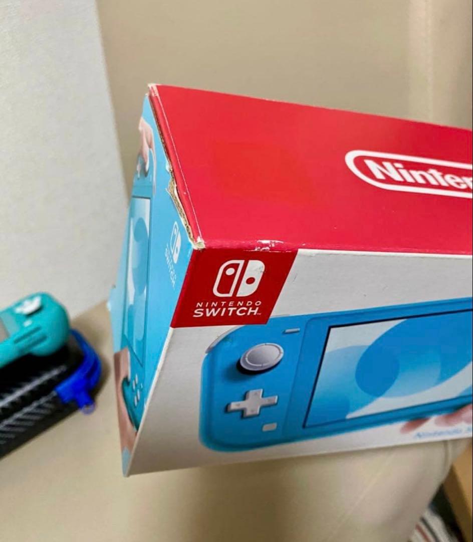 Nintendo Switch Lite ターコイズ 本体カセット×3