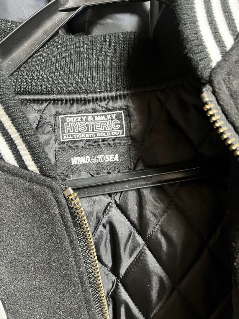 本日限定セールHYSTERIC WIND AND SEA スタジャン