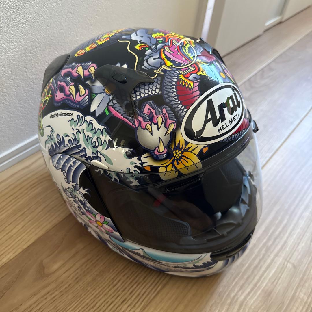 アライヘルメット　龍