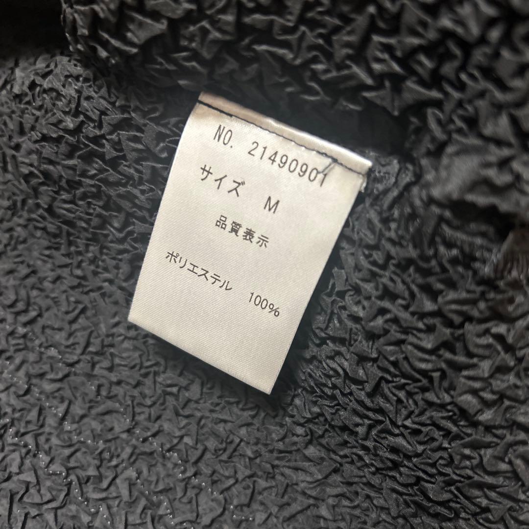 ユキトリイ　YUKI TORI ジャケット　ブラウス Gプリーツ　黒