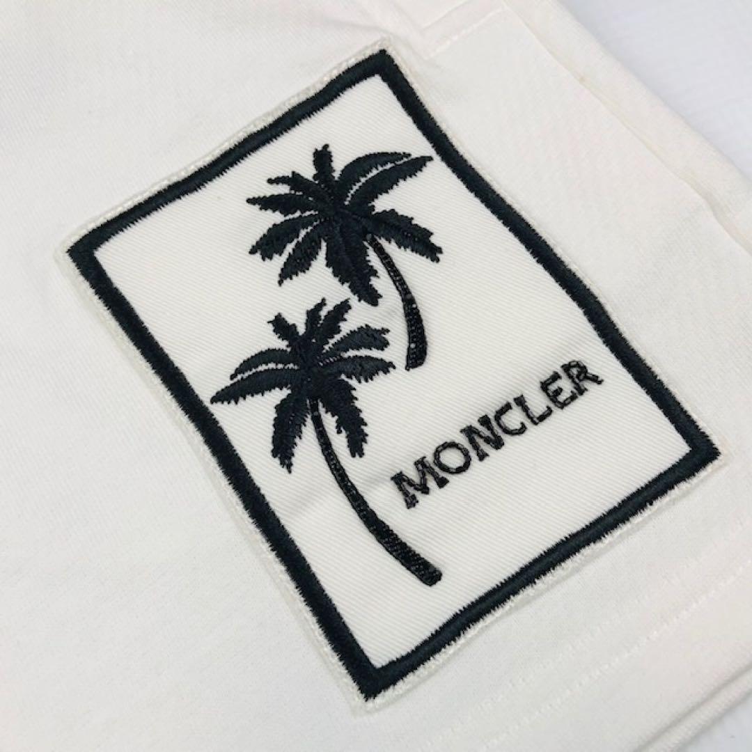 新品未使用★モンクレール・ラインストーンワッペン付 ショートパンツ(S)