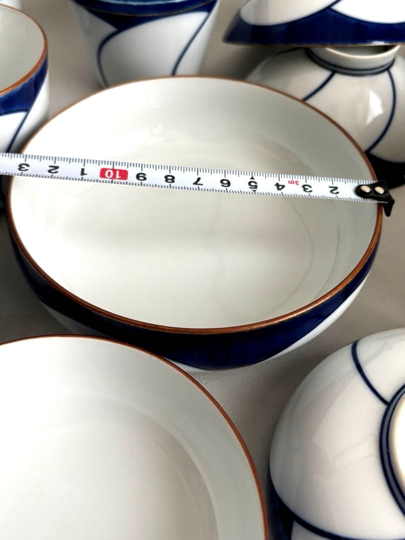 白山陶器 波佐見焼 ねじり梅　セット