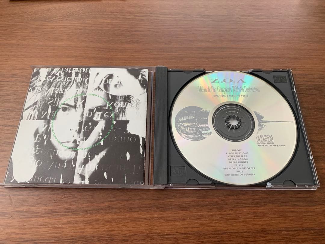 Z.O.A CD『Melancholiac Composers With〜』