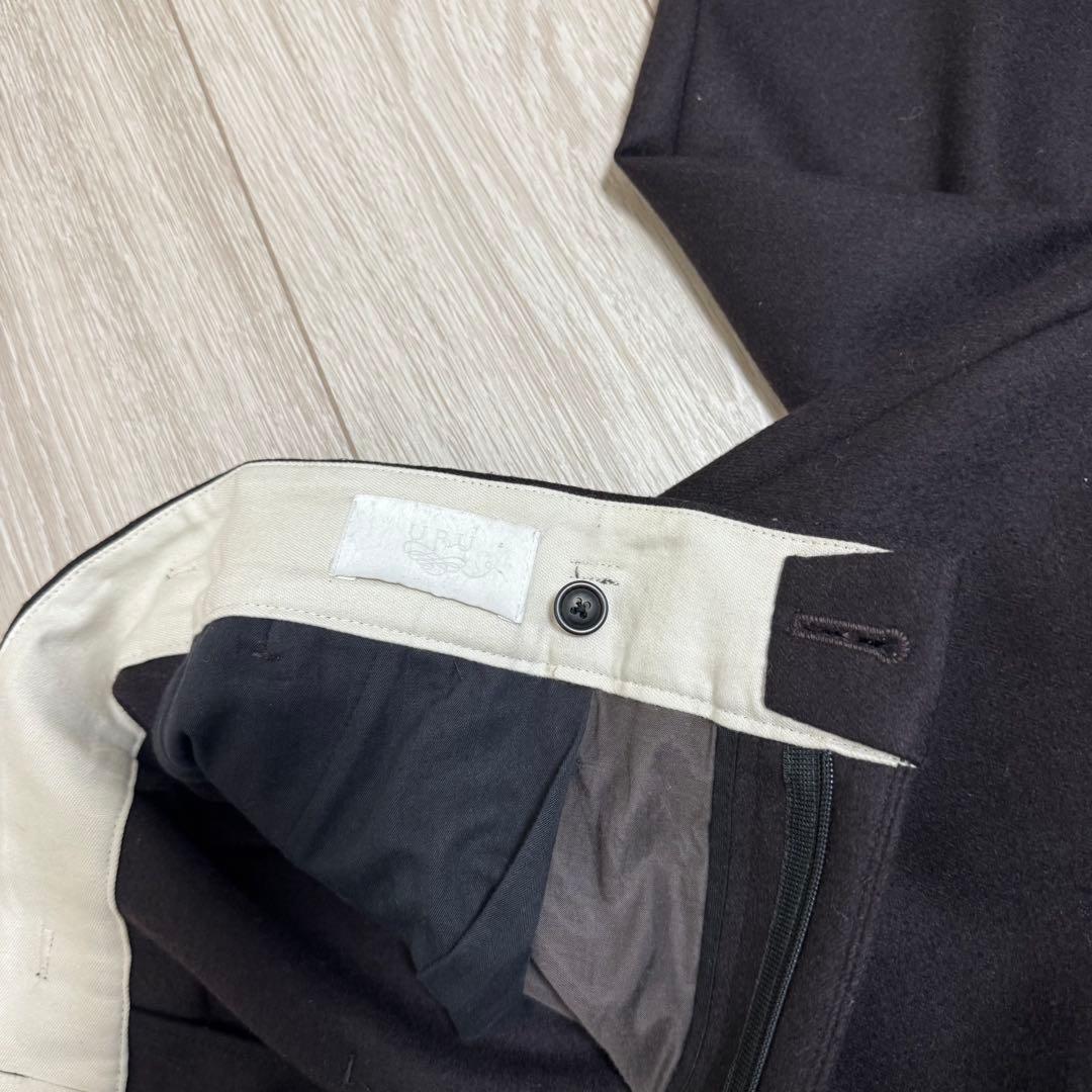 パンツ URU TOKYO WOOL WIDE PANTS