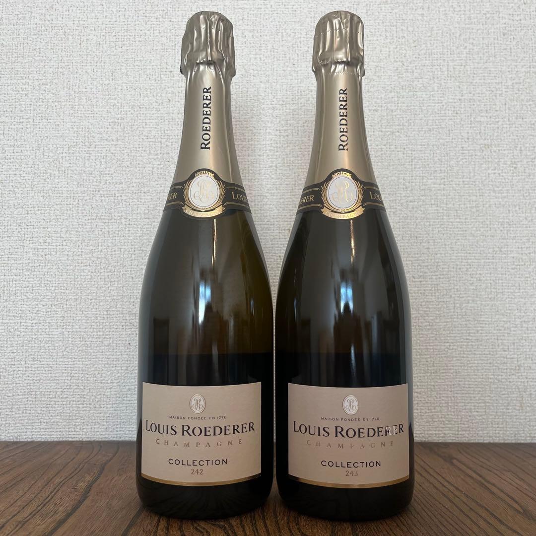 LOUIS ROEDERER シャンパン コレクション242・243 2本セット