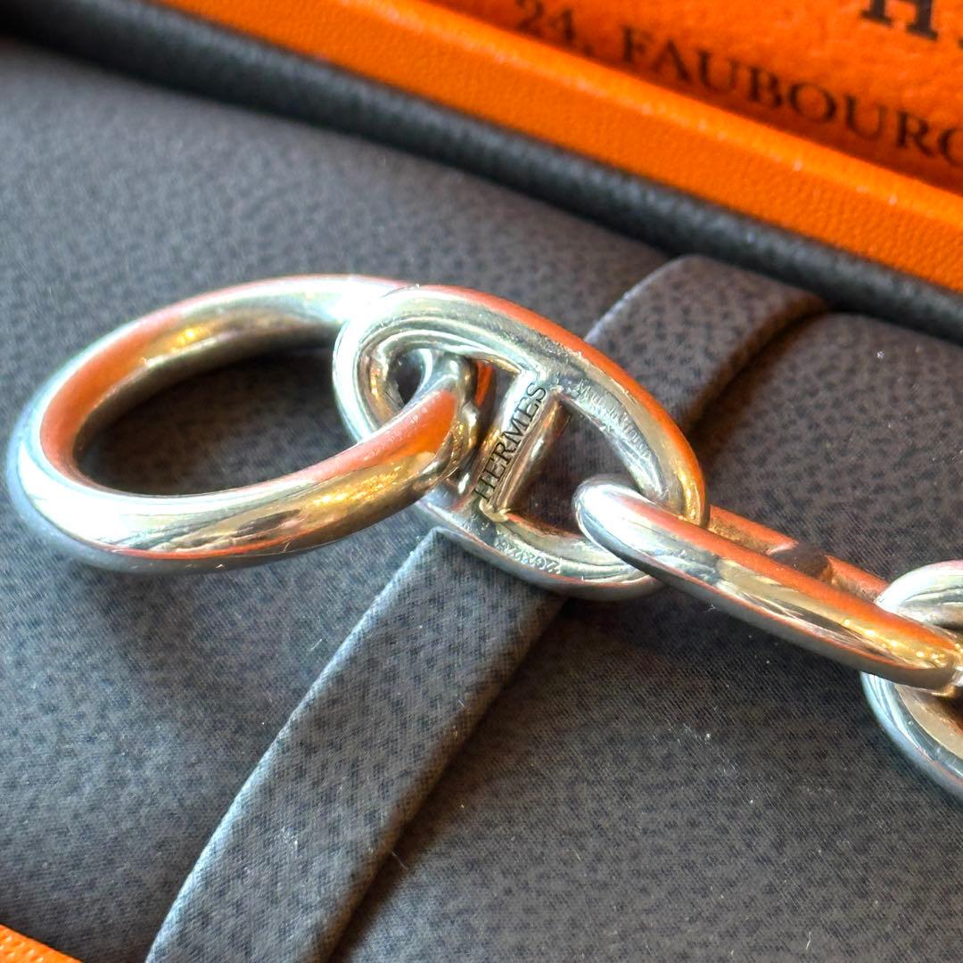 エルメスシェーヌダンクルブレスレットGM 12コマ