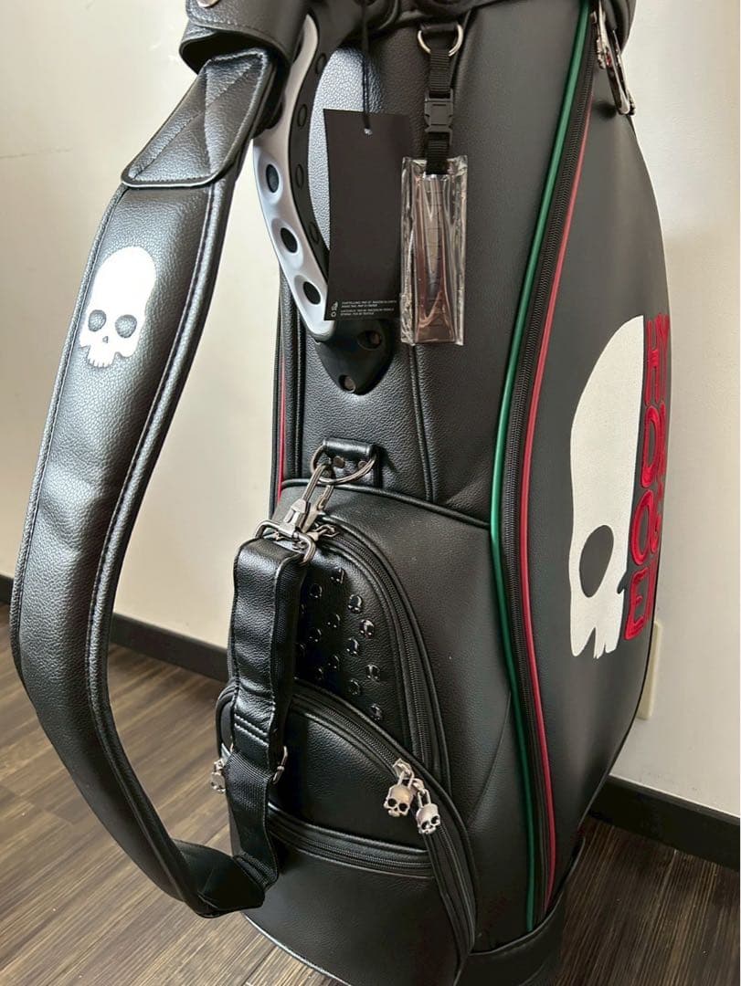 HYDROGEN スカルデザイン キャディバッグ