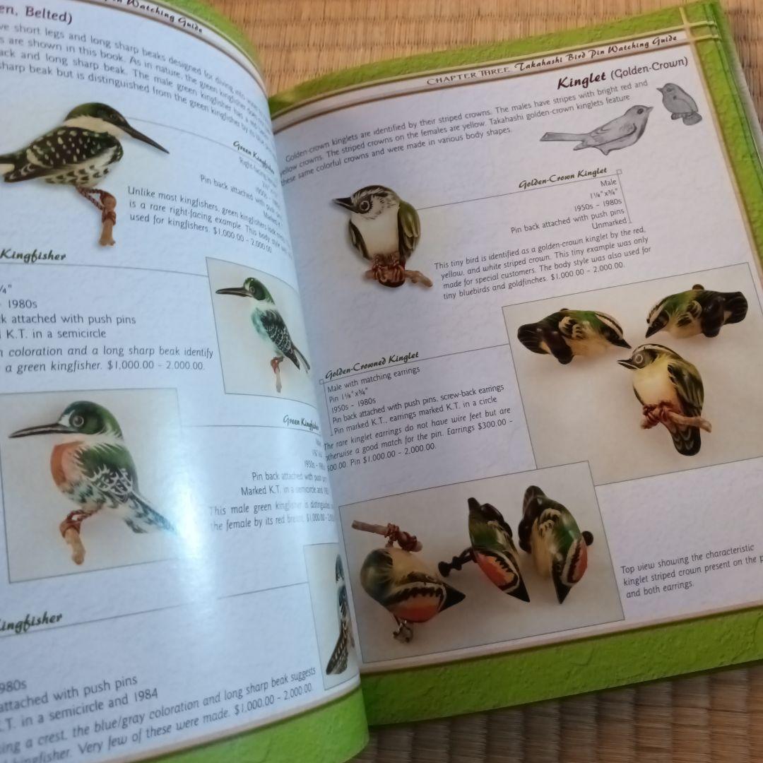 鳥　ピンバッジ　鳥　 洋書