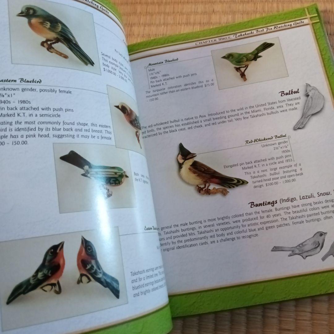 鳥　ピンバッジ　鳥　 洋書