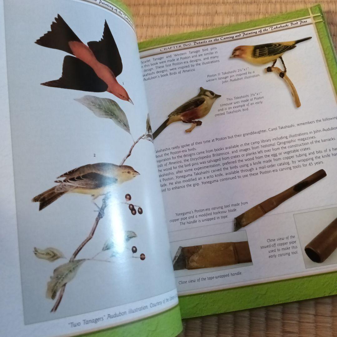 鳥　ピンバッジ　鳥　 洋書