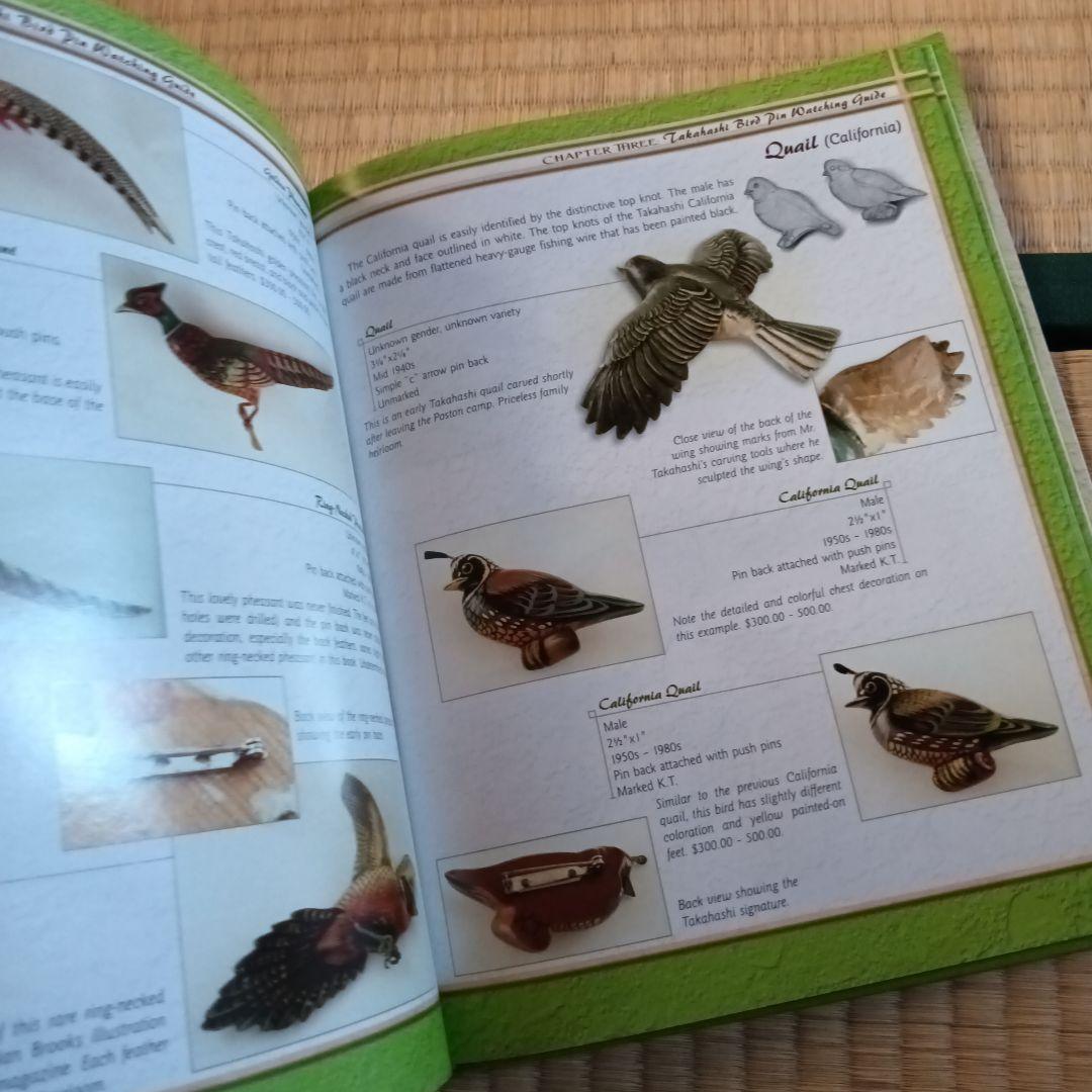 鳥　ピンバッジ　鳥　 洋書