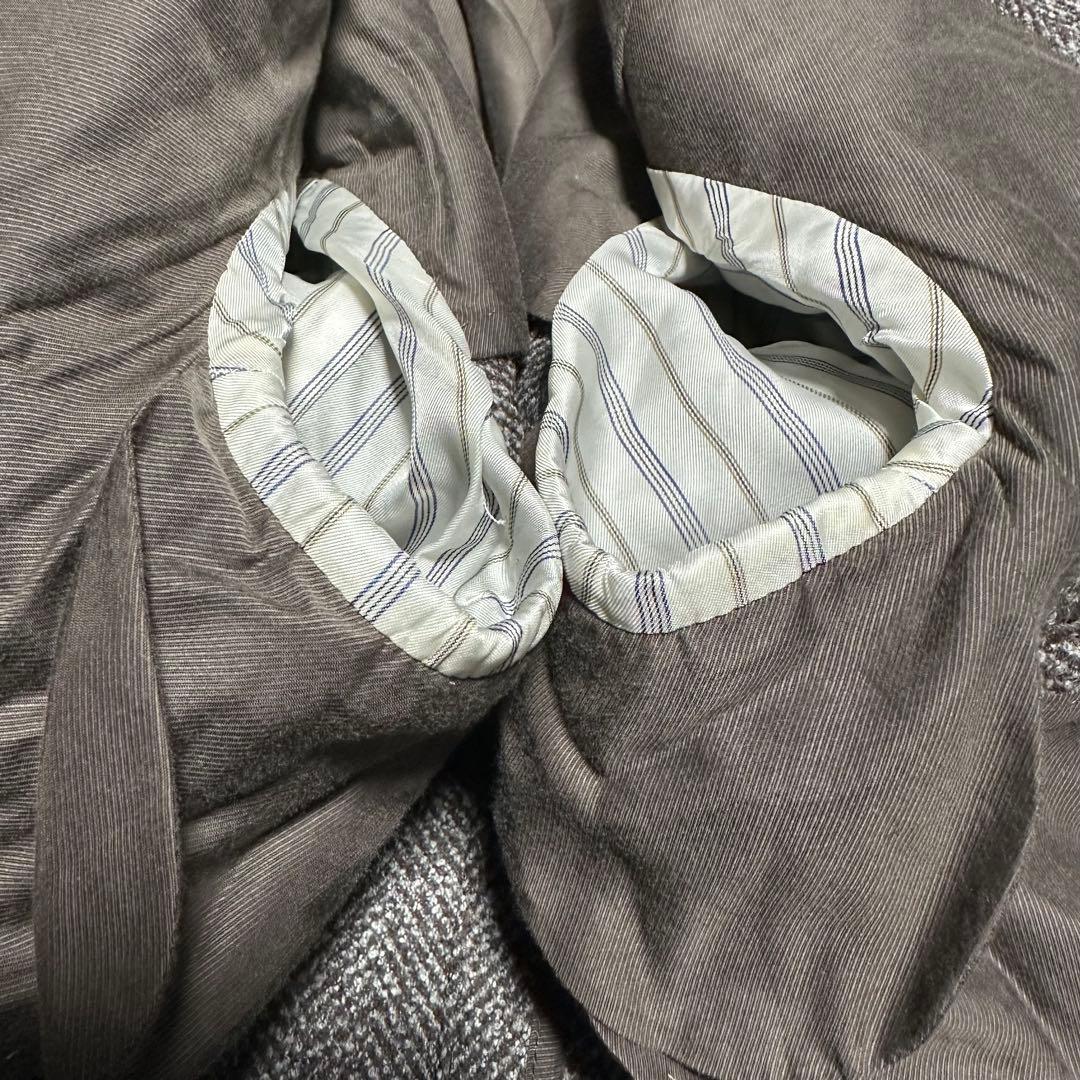 未使用級美品　ユナイテッドアローズ　ダブルテーラードジャケット　ブラウン系　46